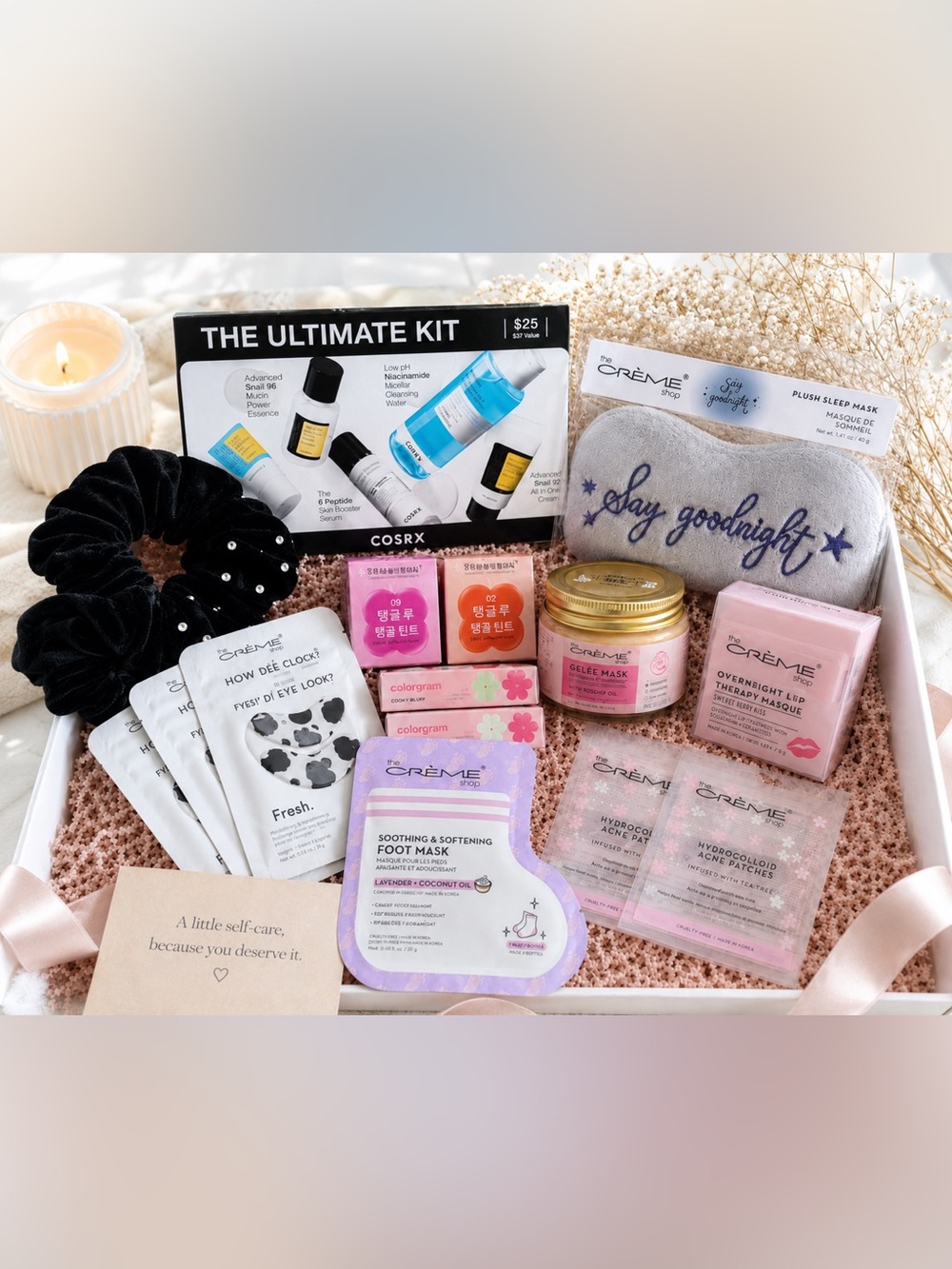 🎄”Pamper & Unwind” Set | COSRX & The Creme Shop K-Beauty Bundle | NEW 🌙